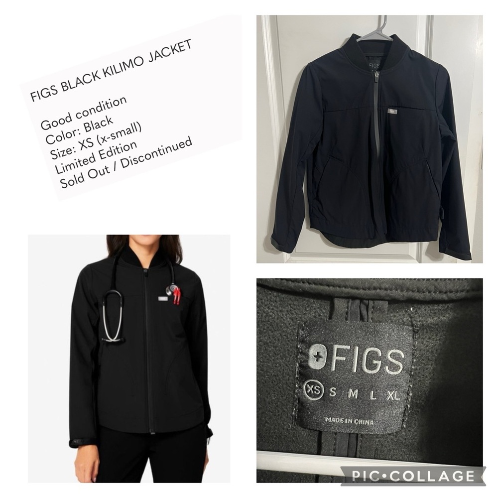 Black Figs KILIMO Jacket- Black X-Small
LIMITED EDITION/ DISCONTINUED